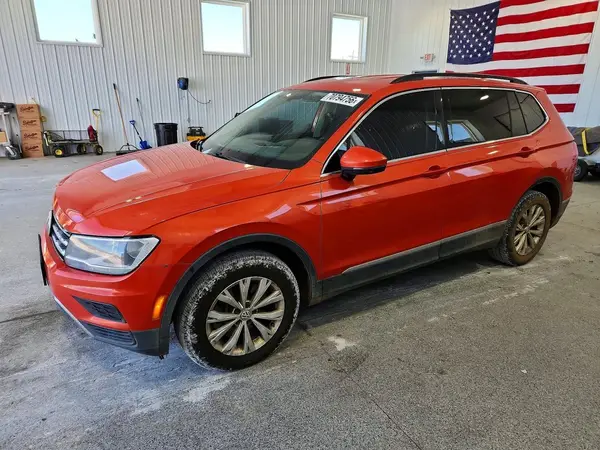 3VV2B7AX8JM170887 — 2018 Volkswagen Tiguan, Передняя часть (Front End), фото до ремонта