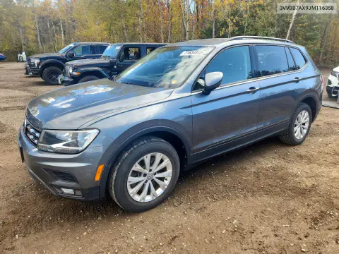 3VV0B7AX9JM116358 — 2018 Volkswagen Tiguan, Град, фото до ремонта