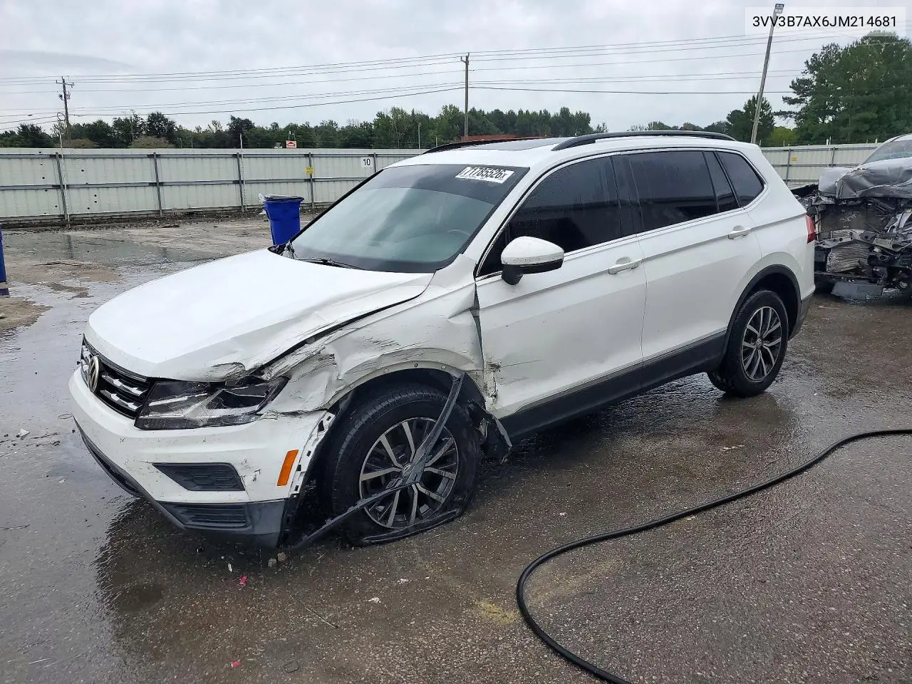2018 Volkswagen Tiguan Se VIN 3VV3B7AX6JM214681 фото 1