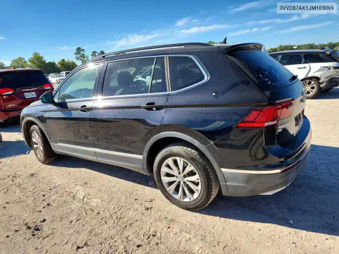 2018 Volkswagen Tiguan Se VIN 3VV2B7AX1JM105069 фото 2