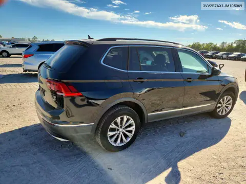 2018 Volkswagen Tiguan Se VIN 3VV2B7AX1JM105069 фото 3
