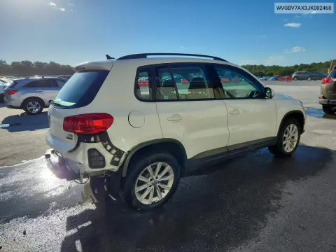 2018 Volkswagen Tiguan Limited VIN WVGBV7AX3JK002468 фото 3