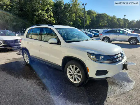 2018 Volkswagen Tiguan Limited VIN WVGBV7AX3JK002468 фото 4