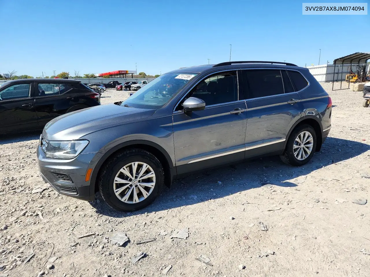 2018 Volkswagen Tiguan Se VIN 3VV2B7AX8JM074094 фото 1