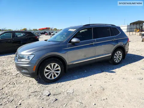 2018 Volkswagen Tiguan Se VIN 3VV2B7AX8JM074094 фото 1