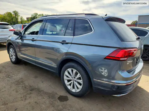 2018 Volkswagen Tiguan Se VIN 3VV2B7AX0JM132456 фото 2