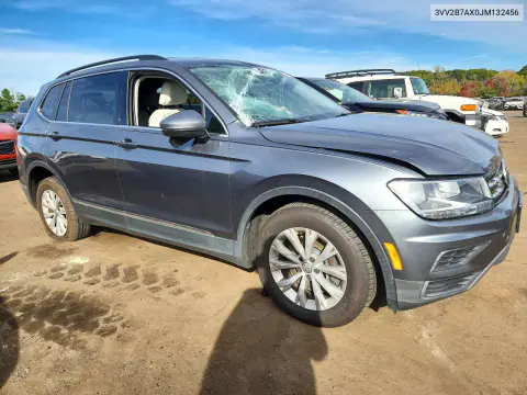 2018 Volkswagen Tiguan Se VIN 3VV2B7AX0JM132456 фото 4