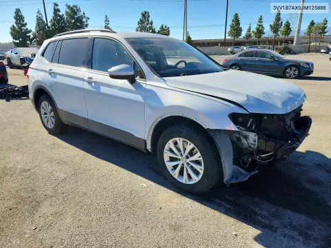 2018 Volkswagen Tiguan S VIN 3VV1B7AX0JM125888 фото 4