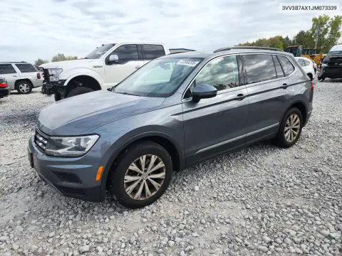 2018 Volkswagen Tiguan Se VIN 3VV3B7AX1JM073339 фото 1