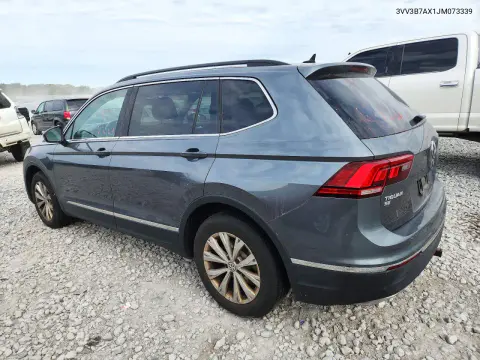 2018 Volkswagen Tiguan Se VIN 3VV3B7AX1JM073339 фото 2