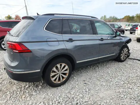 2018 Volkswagen Tiguan Se VIN 3VV3B7AX1JM073339 фото 3