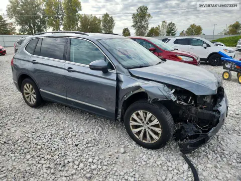 2018 Volkswagen Tiguan Se VIN 3VV3B7AX1JM073339 фото 4