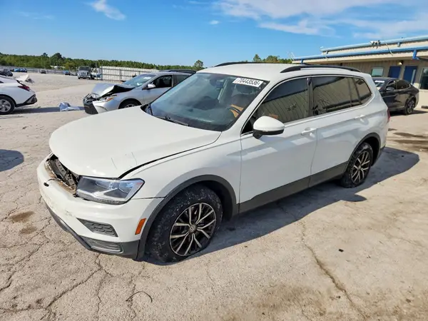 3VV3B7AX0KM102539 — 2019 Volkswagen Tiguan, Передняя часть (Front End), фото до ремонта