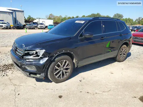 2019 Volkswagen Tiguan Se VIN 3VV3B7AX1KM049589 фото 1