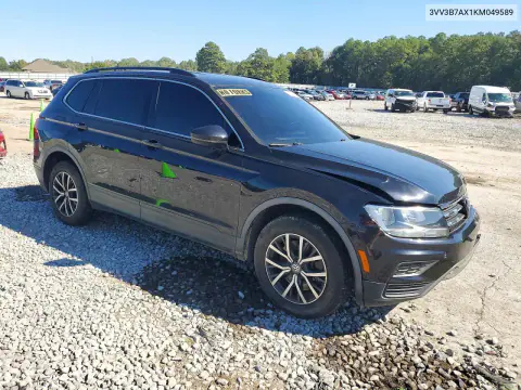 2019 Volkswagen Tiguan Se VIN 3VV3B7AX1KM049589 фото 4