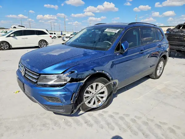 3VV1B7AX1LM104423 — 2020 Volkswagen Tiguan, Передняя часть (Front End), фото до ремонта