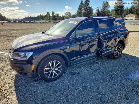 2020 Volkswagen Tiguan Se VIN 3VV3B7AX5LM145503 фото 1