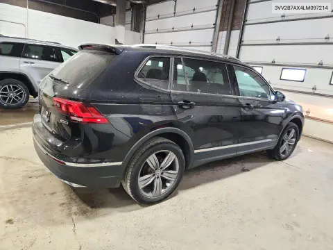 2020 Volkswagen Tiguan Se VIN 3VV2B7AX4LM097214 фото 3