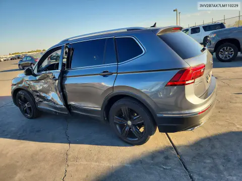 2020 Volkswagen Tiguan Se VIN 3VV2B7AX7LM110229 фото 2