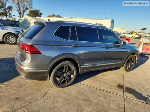 2020 Volkswagen Tiguan Se VIN 3VV2B7AX7LM110229 фото 3