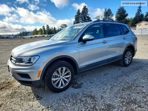 2020 Volkswagen Tiguan S VIN 3VV0B7AX4LM057867 фото 1
