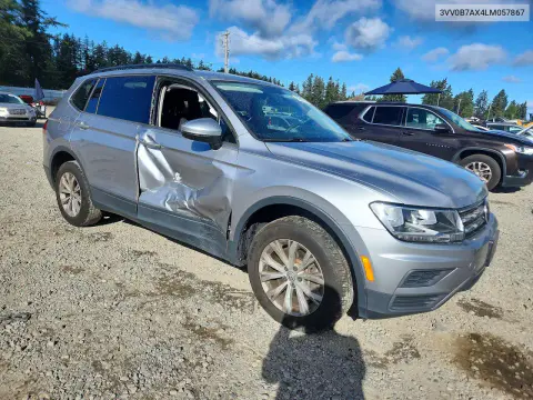 2020 Volkswagen Tiguan S VIN 3VV0B7AX4LM057867 фото 4