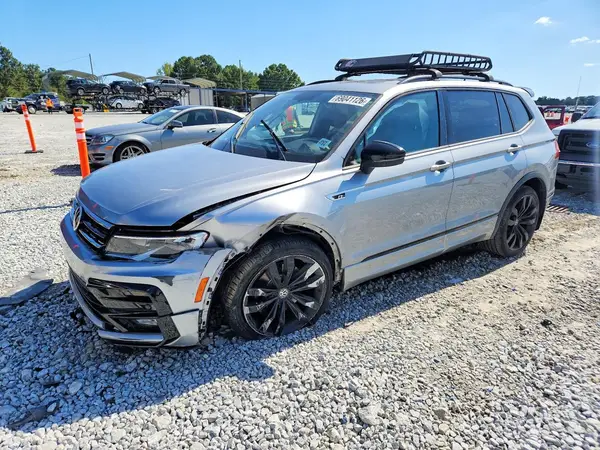 3VV3B7AX5MM101793 — 2021 Volkswagen Tiguan, Передняя часть (Front End), фото до ремонта