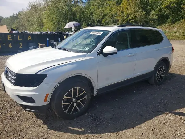 3VV2B7AX9MM004382 — 2021 Volkswagen Tiguan, Передняя часть (Front End), фото до ремонта