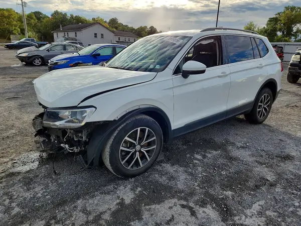 3VV2B7AX8MM146237 — 2021 Volkswagen Tiguan, Передняя часть (Front End), фото до ремонта