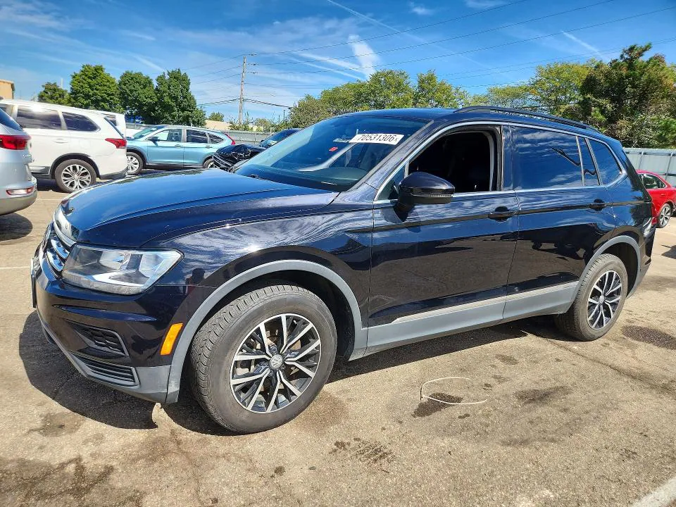 2021 VOLKSWAGEN TIGUAN VIN 3VV2B7AX2MM096984 фото 1