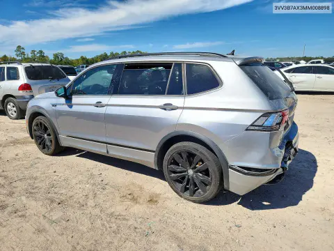 2021 Volkswagen Tiguan Se VIN 3VV3B7AX3MM008898 фото 2