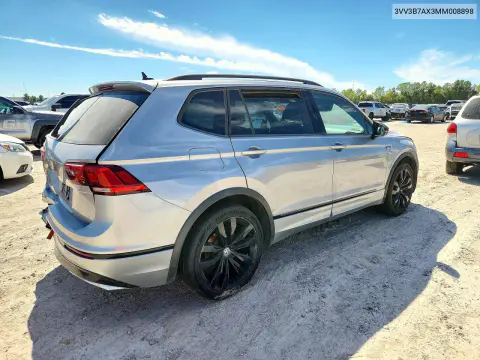 2021 Volkswagen Tiguan Se VIN 3VV3B7AX3MM008898 фото 3