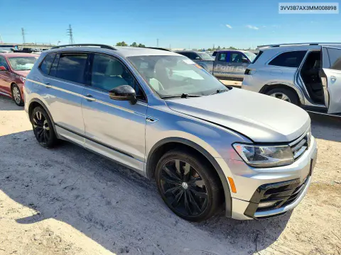 2021 Volkswagen Tiguan Se VIN 3VV3B7AX3MM008898 фото 4