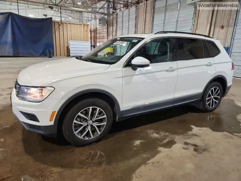 3VV2B7AX5MM019526 — 2021 Volkswagen Tiguan, Механические повреждения, фото до ремонта