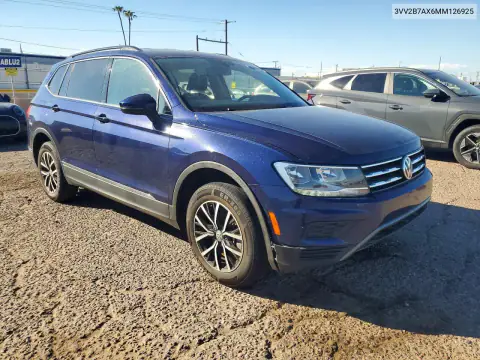 3VV2B7AX6MM126925 — 2021 Volkswagen Tiguan, фото 4 с аукциона Copart 19.10.2026, Механические повреждения