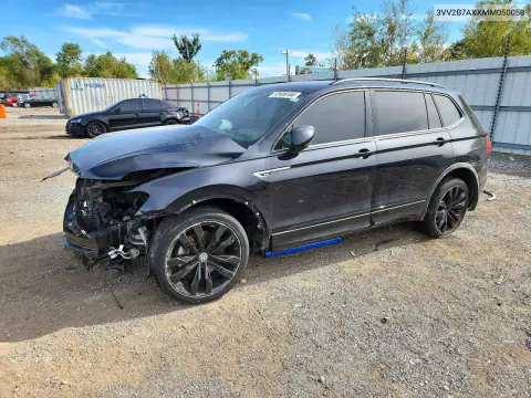 2021 Volkswagen Tiguan Se VIN 3VV2B7AXXMM050058 фото 1