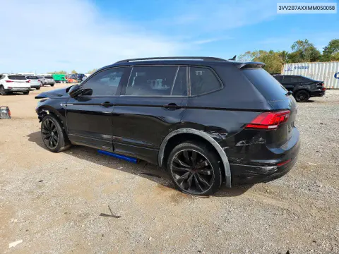 2021 Volkswagen Tiguan Se VIN 3VV2B7AXXMM050058 фото 2