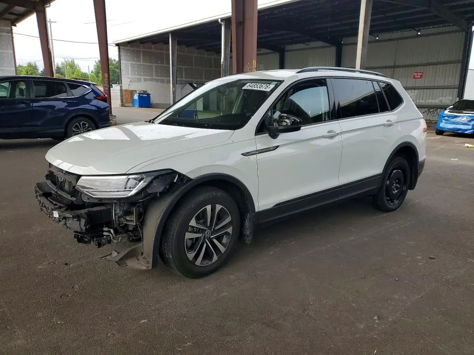 3VV0B7AXXNM116794 Volkswagen Tiguan 2022 — повреждение Передняя часть, фото до ремонта