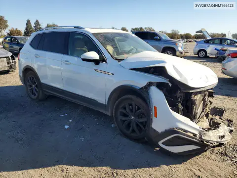 2022 Volkswagen Tiguan Se VIN 3VV2B7AX4NM166423 фото 4
