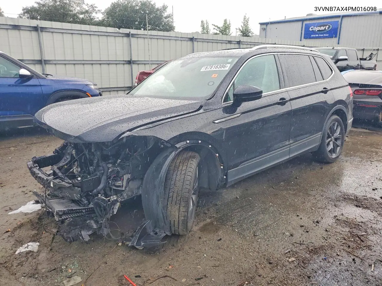 2023 Volkswagen Tiguan Se VIN 3VVNB7AX4PM016098 фото 1