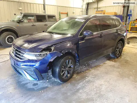 3VV3B7AX7PM093989 — 2023 Volkswagen Tiguan, Передняя часть, фото до ремонта