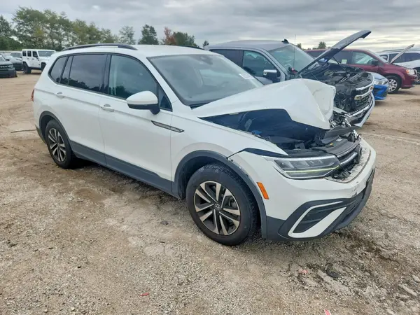 3VVFB7AX2RM008850 — 2024 Volkswagen Tiguan, фото 4 с аукциона Copart, Передняя часть