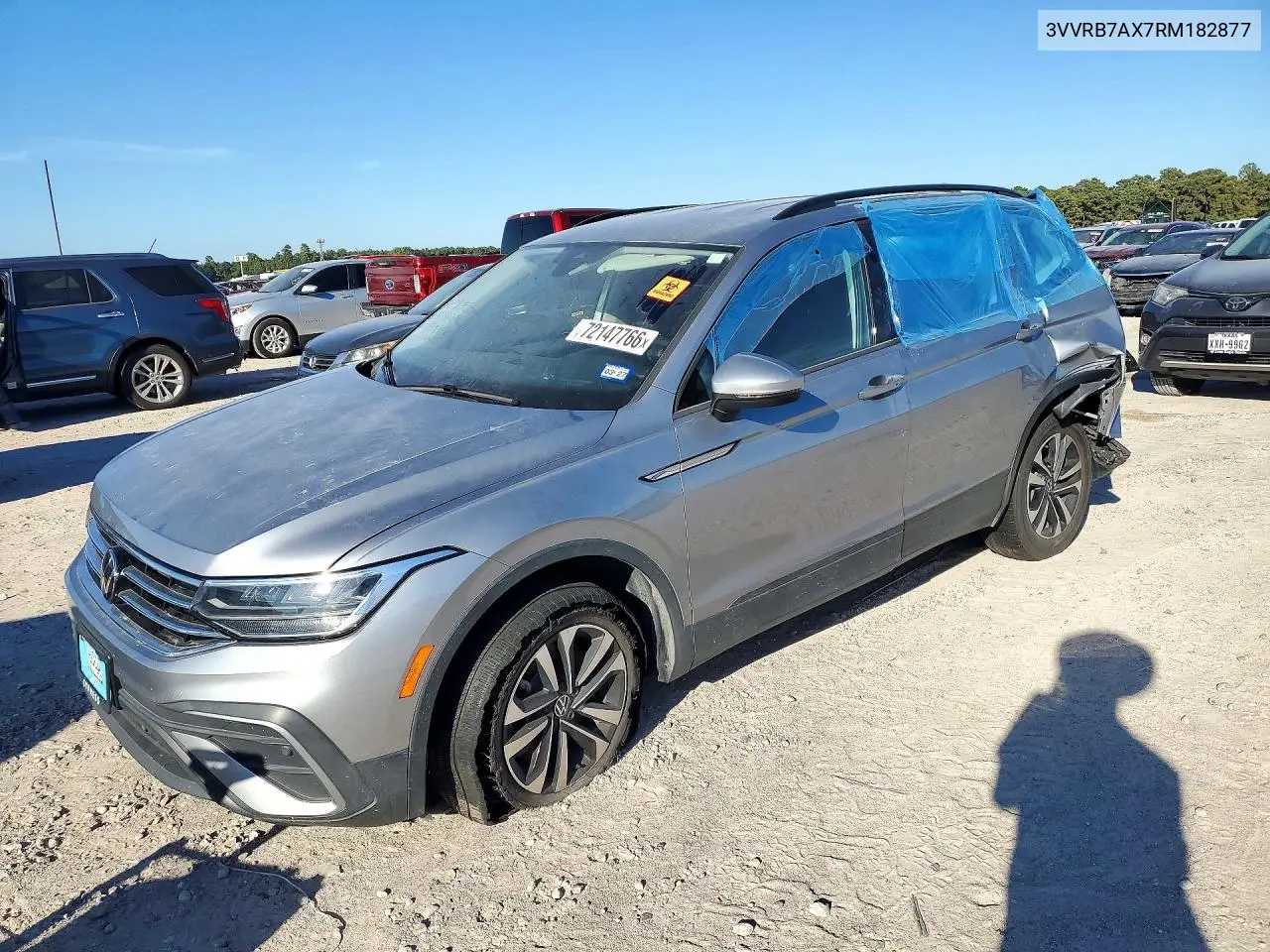 2024 Volkswagen Tiguan S VIN 3VVRB7AX7RM182877 фото 1