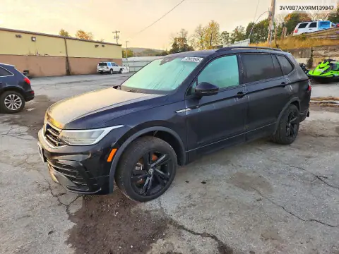 3VV8B7AX9RM139847 — 2024 Volkswagen Tiguan, Передняя часть, фото до ремонта