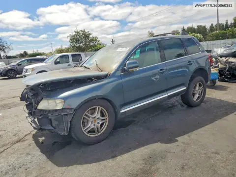 WVGPT77L36D060382 — 2006 Volkswagen Touareg, Пожар, фото до ремонта