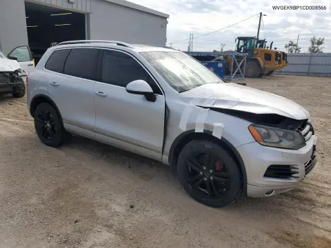2012 Volkswagen Touareg V6 Tdi VIN WVGEK9BP1CD008566 фото 4