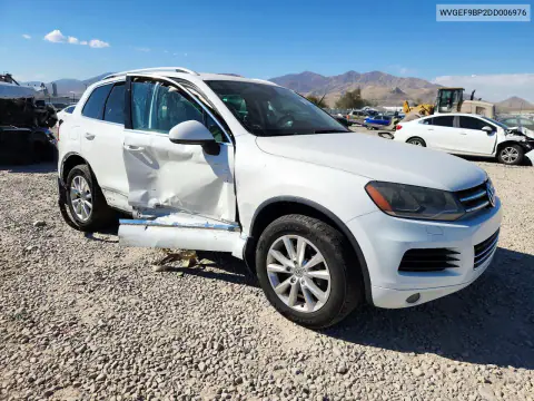 2013 Volkswagen Touareg V6 VIN WVGEF9BP2DD006976 фото 4