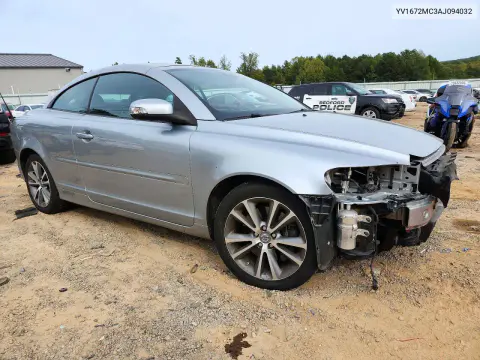 2010 Volvo C70 T5 VIN YV1672MC3AJ094032 фото 4