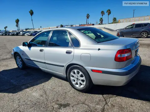 2001 Volvo S40 1.9T VIN YV1VS29511F698766 фото 2