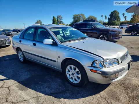 2001 Volvo S40 1.9T VIN YV1VS29511F698766 фото 4